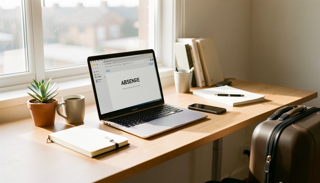 Message d’absence : exemples, conseils et réglages