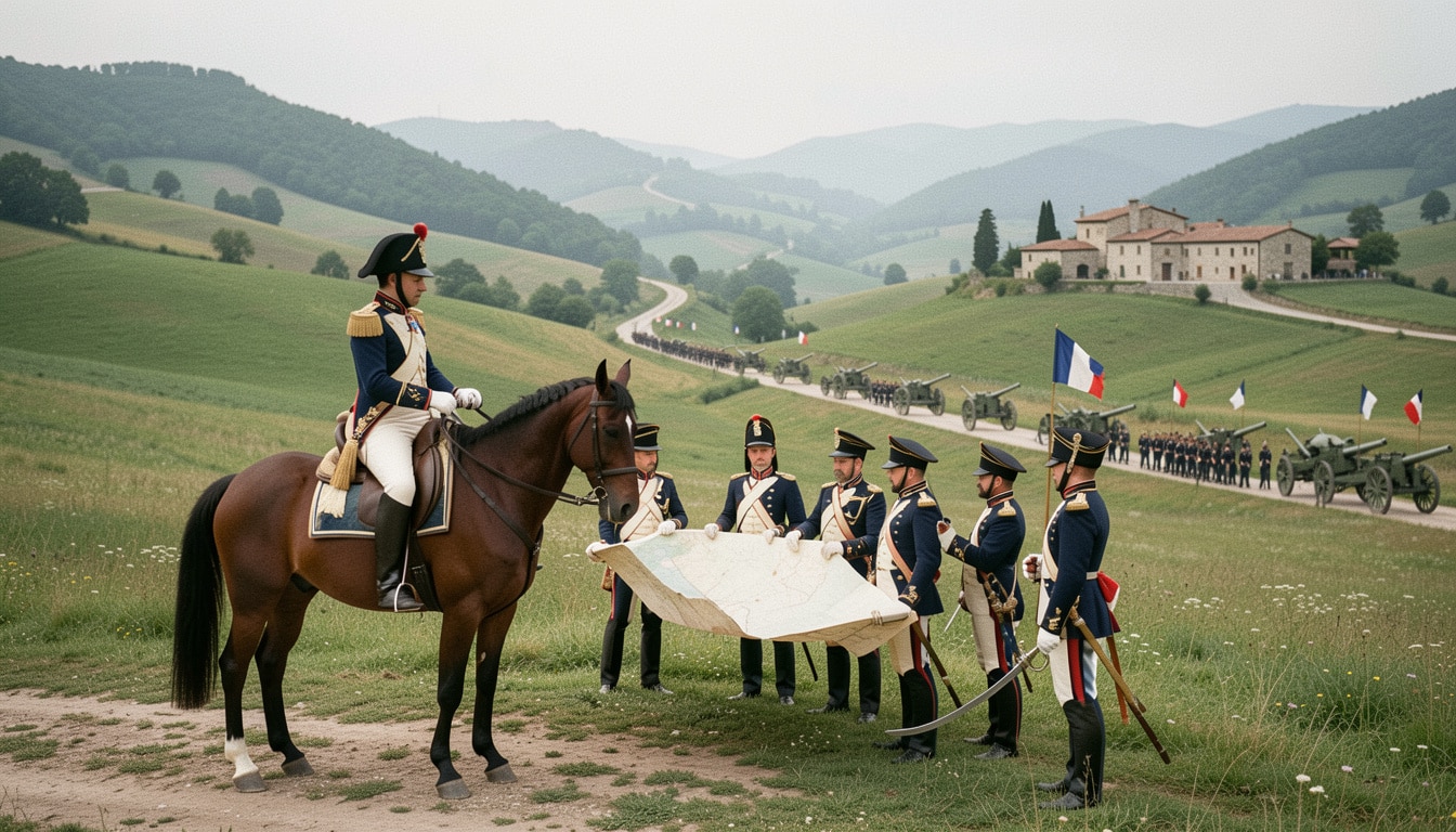 La campagne d’Italie de Bonaparte et ses repères