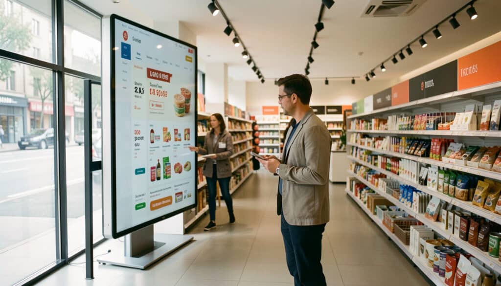 Affichage dynamique en magasin : comment bien choisir